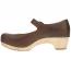 Dansko Lilah Mary-Jane Heel Tan Oiled (Women's) 1