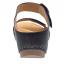 Dansko Tanya Slide Sandal Black Milled (Women's) 4