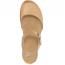 Dansko Tiffani Closed-Toe Wedge Tan Milled (Women's) 2