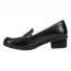 Dansko Danica Loafer Black Waterproof Burnished (Women's) 1