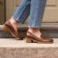 Dansko Danica Loafer Tan Waterproof Burnished (Women's) 4