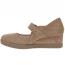 Dansko Sandy Mary-Jane Wedge Morel Waterproof Suede (Women's) 1