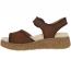 Dansko Bianca Platform Sandal Brown (Women's) 1