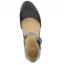 Dansko Liv Mary Jane Flat Black Nappa/ Pewter Metallic (Women's) 2