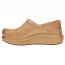 Dansko Platform Pro Clog Honey Distressed (Women's) 1