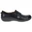 Dansko Sallie Slip-On Black Waxy Burnished (Women's) 1