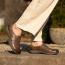 Dansko Sallie Slip-On Stone Waxy Burnished (Women's) 4