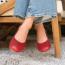 Dansko Mollie Flat Red Nappa (Women's) 4