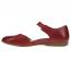 Dansko Liv Mary Jane Flat Red Nappa (Women's) 1