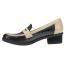 Dansko Danica Loafer Black/ Dune Waterproof Burnished (Women's) 2