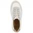 Dansko Josey Sneaker White Nappa/ Rose Gold (Women's) 2