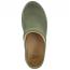 Dansko Platform Pro Clog Green Burnished Nubuck (Women's) 2