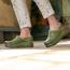 Dansko Platform Pro Clog Green Burnished Nubuck (Women's) 4