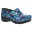 Dansko XP 2.0 Performance Clog Blue Knit Patent (Women's)