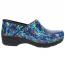 Dansko XP 2.0 Performance Clog Blue Knit Patent (Women's) 1