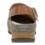 Dansko Merrin Mule Clog Stone Embossed Suede (Women's) 4