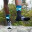 Feetures Elite Trail Mini Crew Max Cushion Blue Aurora (Unisex) 2