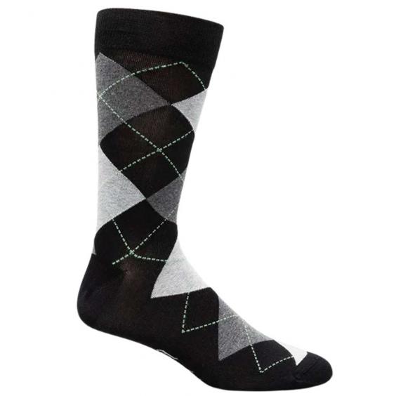 Florsheim Argyle Sock Black (Men's)