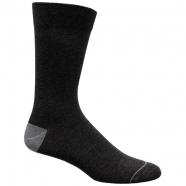 Florsheim Bamboo Flat Plain Sock Charcoal (Men's)