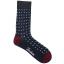 Florsheim Novelty Poker Socks Navy (Men's) 1