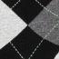 Florsheim Argyle Sock Black (Men's) 1