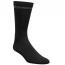 Florsheim Versa Weave Dress Crew Sock Black (Men's)