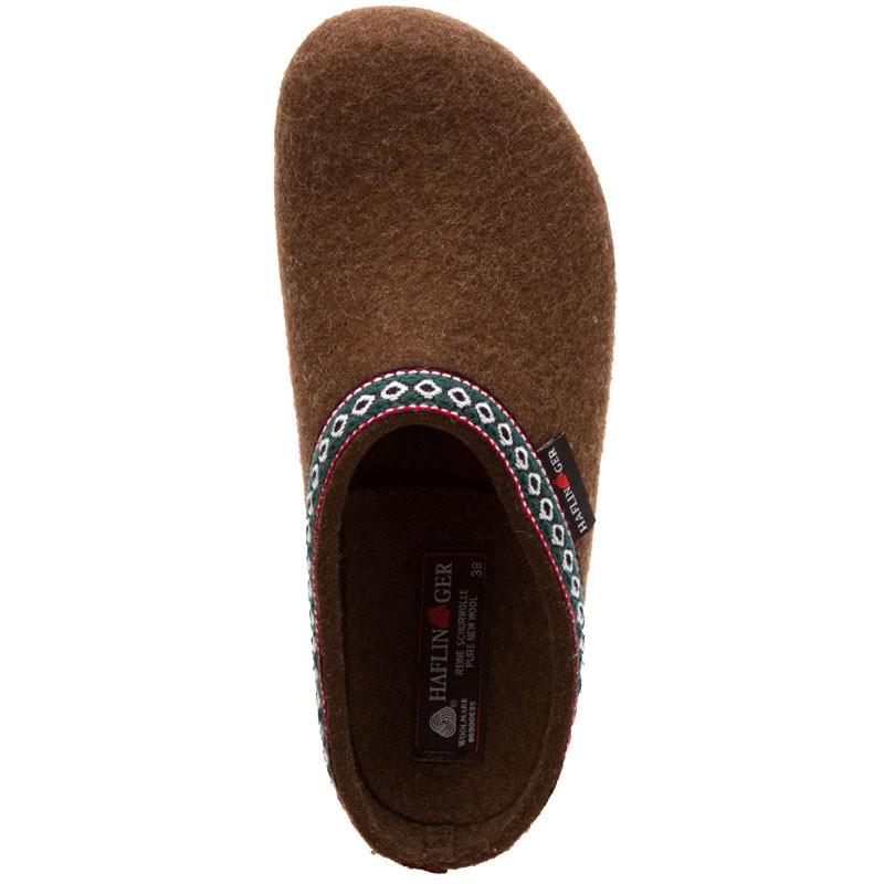 haflinger gz65 classic grizzly clog