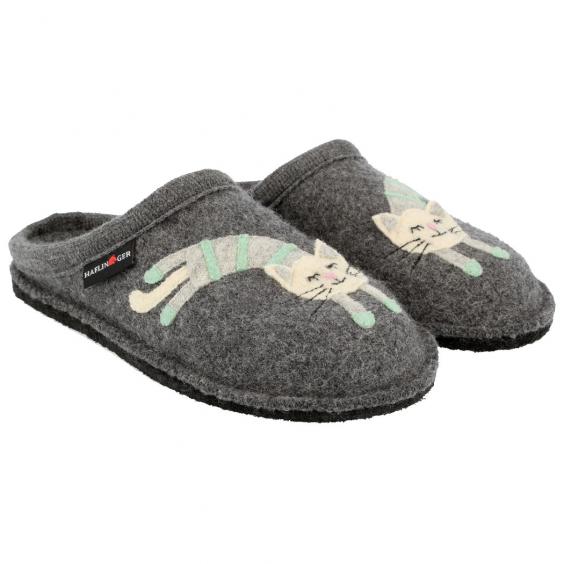 Haflinger Katze Slipper Grey (Women's)