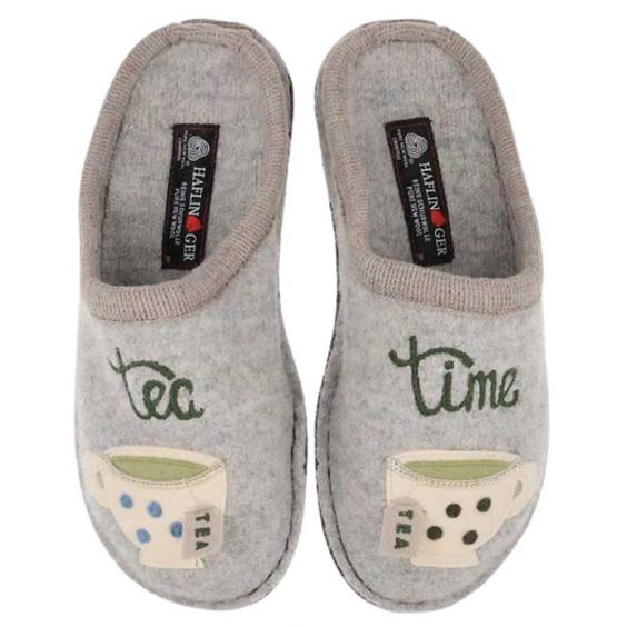 Haflinger Tea Time Silver Grey (Women's) Haflinger Tea Time Silver Grey (Women's)
