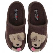 Haflinger Rudi Slipper Smokey Brown (Women's)