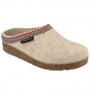 Haflinger Zig Zag Clog Natural (Women's)