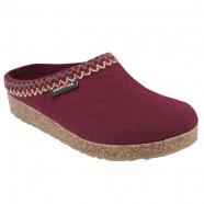 Haflinger Zig Zag Clog Bordo (Women's)