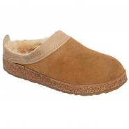 Haflinger Leather and Shearling Clogs