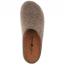 Haflinger Manhattan Hardsole Slipper Earth (Unisex) 3