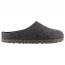 Haflinger Manhattan Hardsole Slipper Anthracite (Unisex) 1