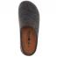 Haflinger Manhattan Hardsole Slipper Anthracite (Unisex) 3