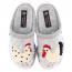 Haflinger Chicken Slipper Silver Grey (Women's)