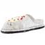 Haflinger Chicken Slipper Silver Grey (Women's) 2