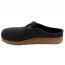 Haflinger Buckle Clog Charcoal (Women's) 1