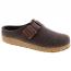 Haflinger Buckle Clog Smokey Brown (Unisex)