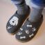 Haflinger Doodle Clog Grey (Women's) 2