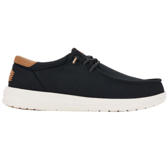 Hey Dude Paul Canvas Black (Men's)