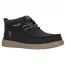 Hey Dude Wally Mid GripR Classic Black/ Walnut (Men's)