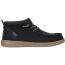 Hey Dude Wally Mid GripR Classic Black/ Walnut (Men's) 1