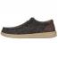 Hey Dude Paul Knit Slip-On Black/ Charcoal (Men's) 1