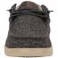 Hey Dude Paul Knit Slip-On Black/ Charcoal (Men's) 4