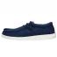 Hey Dude Wally Stretch Canvas Navy (Men's) 2