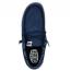 Hey Dude Wally Stretch Canvas Navy (Men's) 3