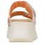 Hey Dude Delray Slide Sandal Animal Shimmer Tan/ Multi (Women's) 4