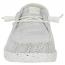 Hey Dude Wendy Stretch Sox Stone White (Women's) 4